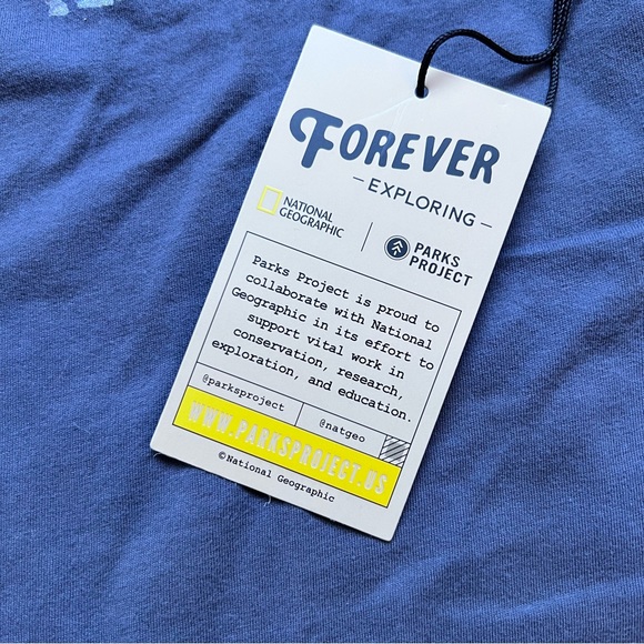 Parks Project • NWT Organic “National Geographic”tee Made in the USA - Picture 3 of 11